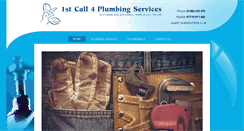 Desktop Screenshot of 1stcall4plumbing.co.uk